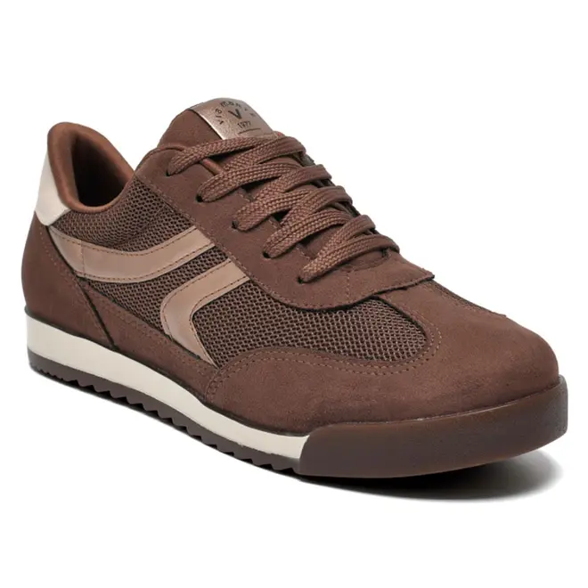 Tênis Casual Feminino Via Marte Marrom 237-013-02