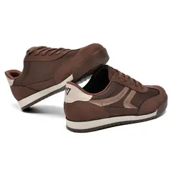 Tênis Casual Feminino Via Marte Marrom 237-013-02