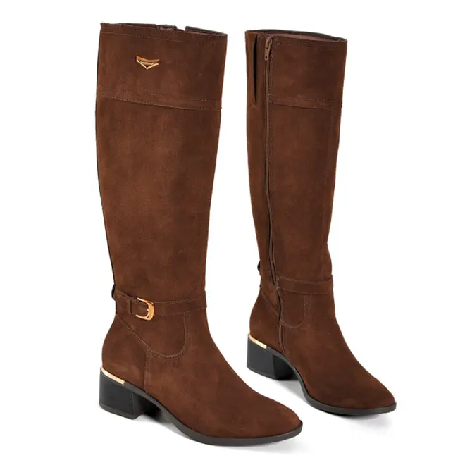 Bota Montaria Feminina Via Marte Marrom 098-025-01