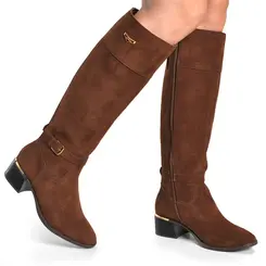 Bota Montaria Feminina Via Marte Marrom 098-025-01