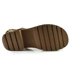 Sandália Flat Feminina Vizzano Marrom 6499.122.7286