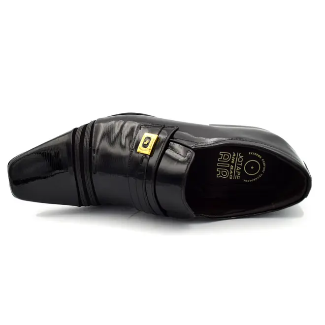 Sapato Social de Couro Jota Pe Air Prince Preto 84617