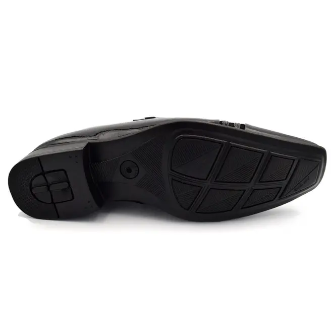 Sapato Social de Couro Jota Pe Air Prince Preto 84617