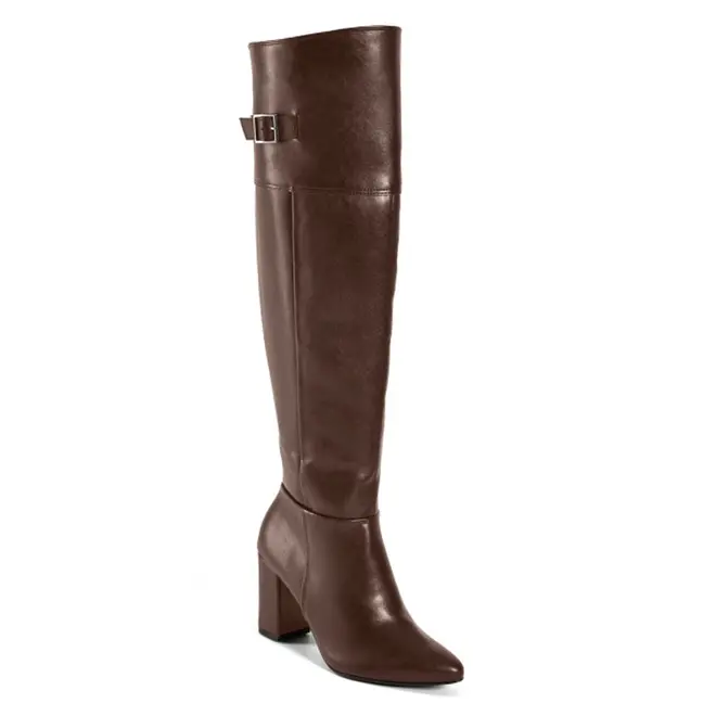 Bota Over the Knee Feminina Via Marte Marrom 021-032-01