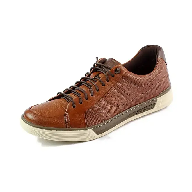 Sapatênis Casual Democrata Blend - Marrom