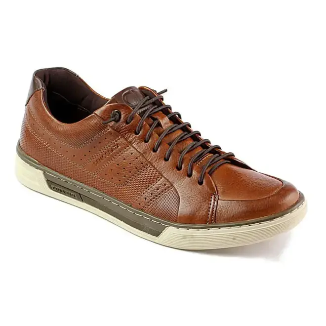Sapatênis Casual Democrata Blend - Marrom