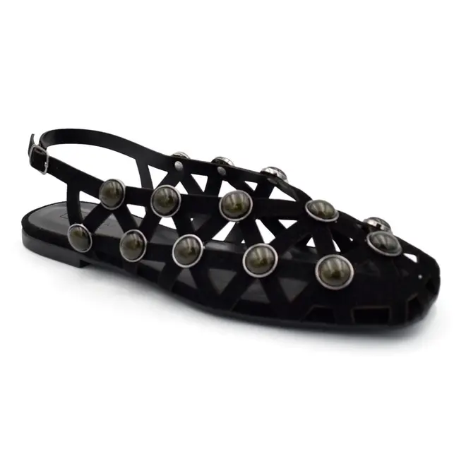 Sapatilha Slingback Feminina Suzzara Preto 3786-12323