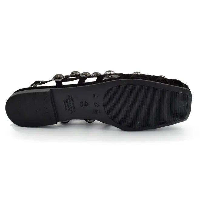 Sapatilha Slingback Feminina Suzzara Preto 3786-12323