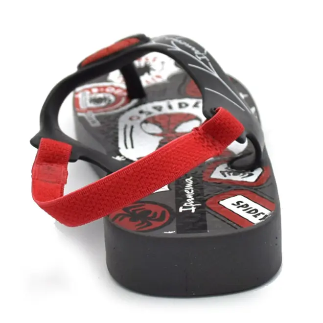 Chinelo Infantil de Menino Ipanema Spidey Baby Preto 27513