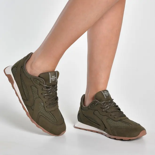 Tênis Casual Feminino Via Marte Verde 365-003-02