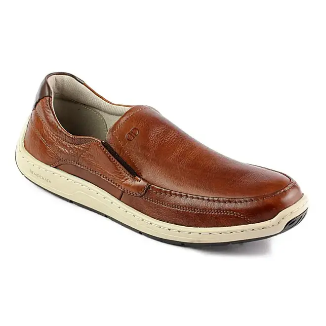 Sapatenis Casual Democrata Tour Marrom Masculino
