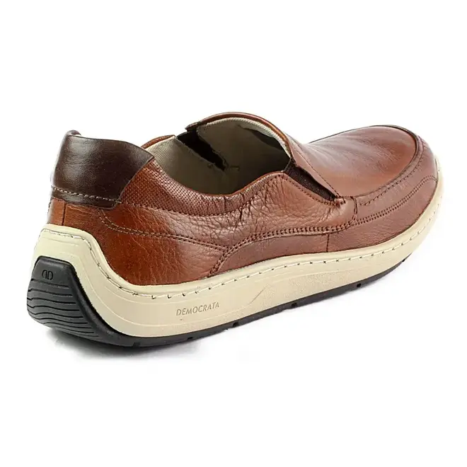Sapatenis Casual Democrata Tour Marrom Masculino