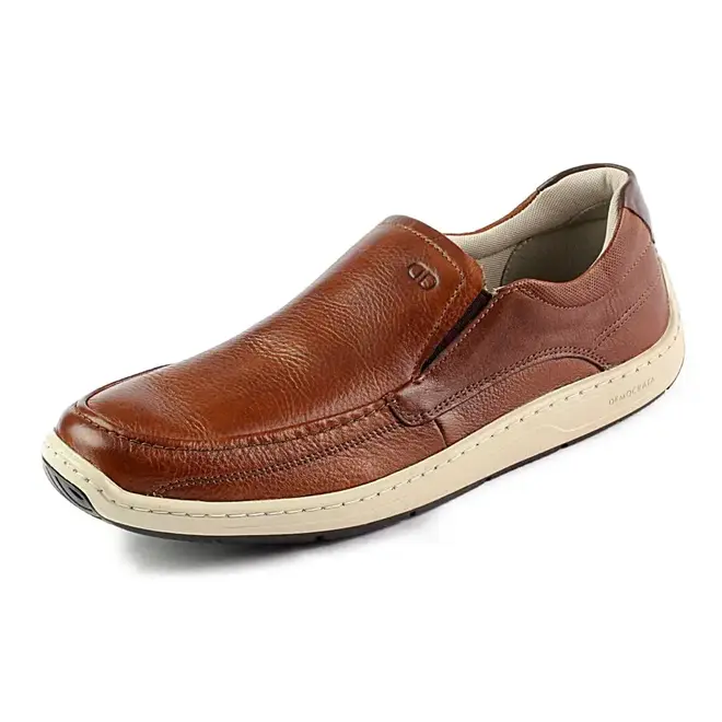 Sapatenis Casual Democrata Tour Marrom Masculino