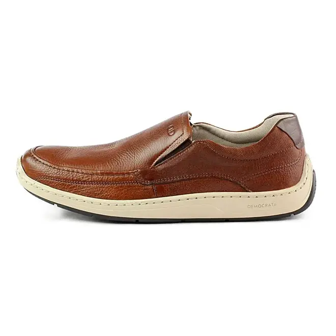Sapatenis Casual Democrata Tour Marrom Masculino