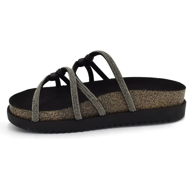 Papete Feminina Moleca Preto 5500.111.31367