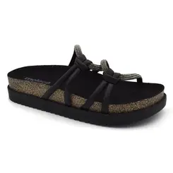 Papete Feminina Moleca Preto 5500.111.31367
