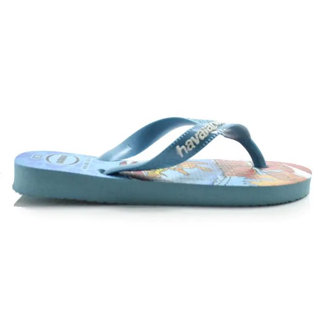 Chinelo Infantil Havaianas Top Warner Azul Azul 4150291