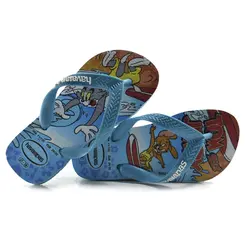 Chinelo Infantil Havaianas Top Warner Azul Azul 4150291