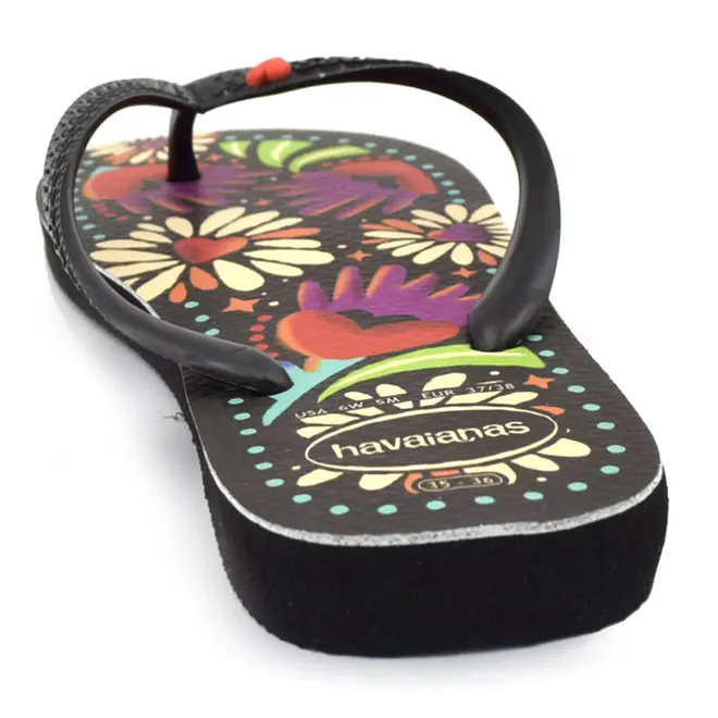 Chinelo Havaianas Feminino Top Begonia Preto 4150745