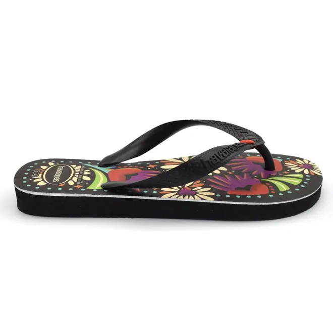 Chinelo Havaianas Feminino Top Begonia Preto 4150745