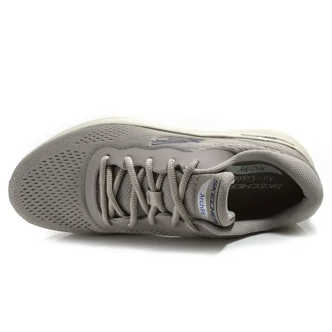 Tênis Masculino Skechers Arch Fit Bege 232700BR