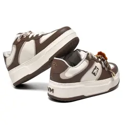 Tênis Casual Feminino Via Marte Marrom 223-013-21