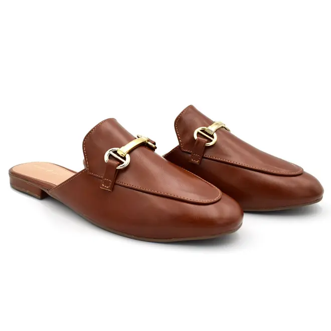 Mule Feminino Cazzualen Caramelo 62001