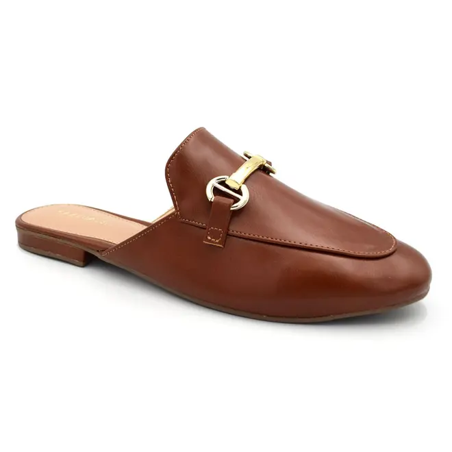 Mule Feminino Cazzualen Caramelo 62001