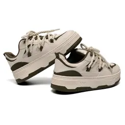 Tênis Casual Feminino Via Marte Bege 225-009-14