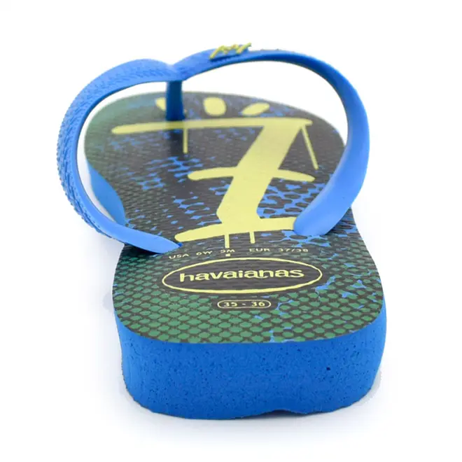 Chinelo Havaianas Vini Jr Street Original Azul 4150726
