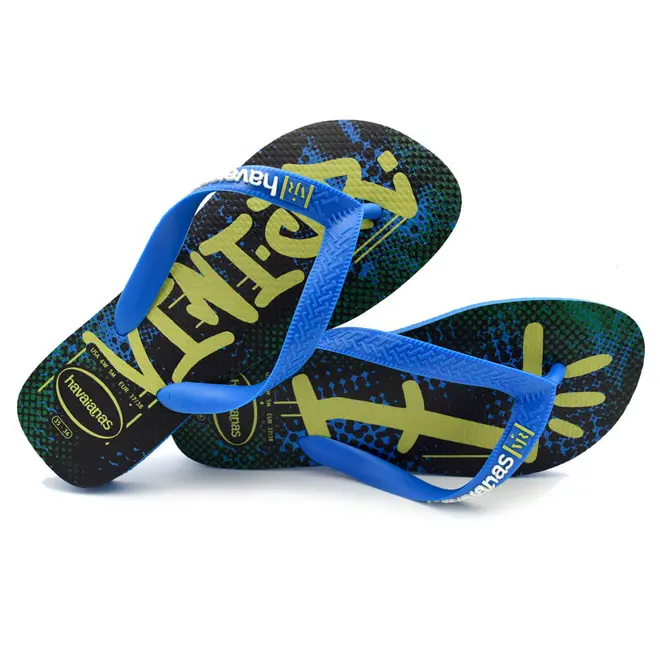 Chinelo Havaianas Vini Jr Street Original Azul 4150726
