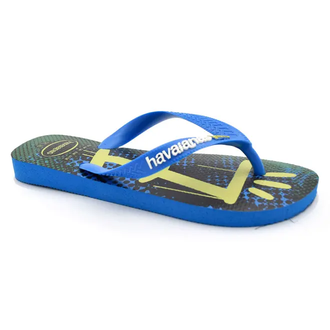 Chinelo Havaianas Vini Jr Street Original Azul 4150726