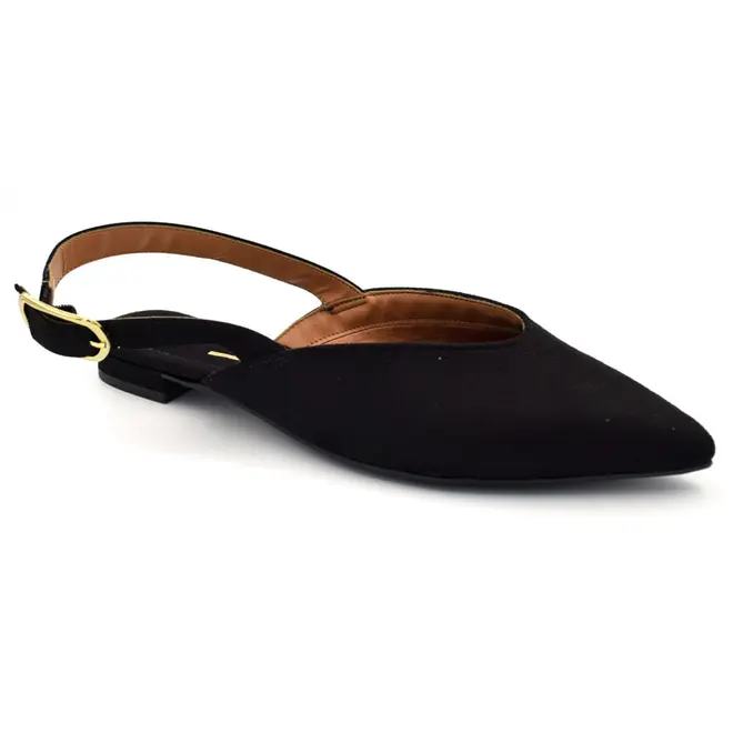 Sapatilha Slingback Feminina Vizzano Preto 1206.1016.5881