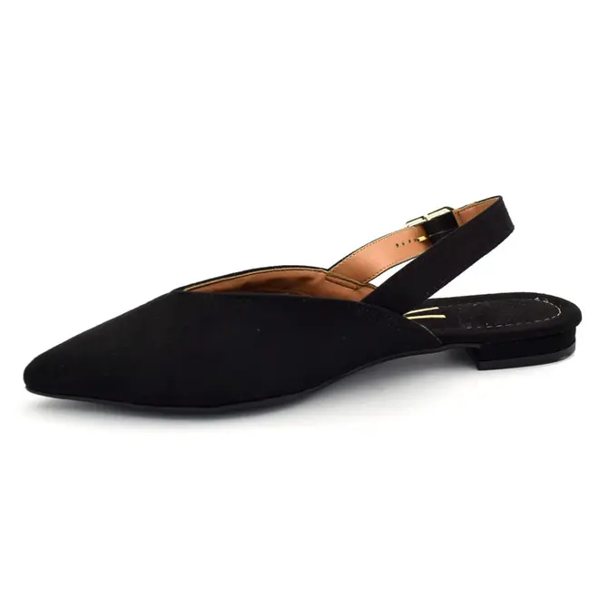 Sapatilha Slingback Feminina Vizzano Preto 1206.1016.5881
