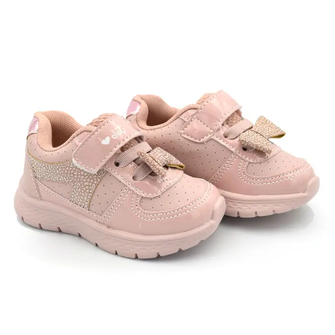 Tênis de Menina Jet Kids do 18 ao 24 Rosa 15.143