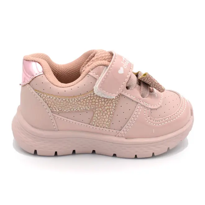 Tênis de Menina Jet Kids do 18 ao 24 Rosa 15.143