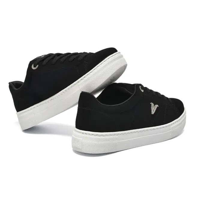 Tênis Casual Feminino Via Marte Preto 138-021-01