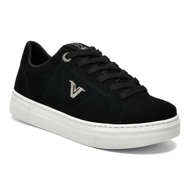 Tênis Casual Feminino Via Marte Preto 138-021-01