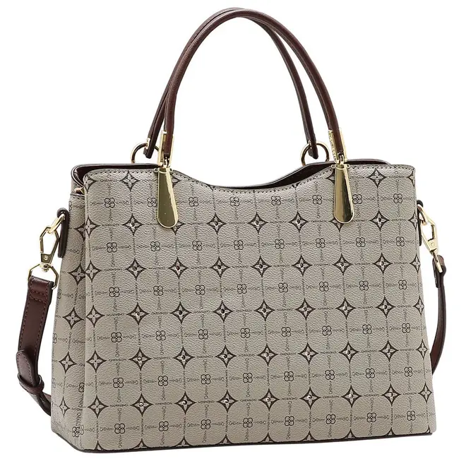 Bolsa de Mão Feminina Chenson Bege 3485475