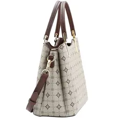 Bolsa de Mão Feminina Chenson Bege 3485475