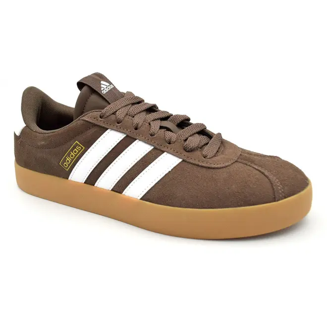 Tênis Unissex Adidas Court 3.0 Marrom KJ7795