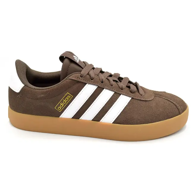 Tênis Unissex Adidas Court 3.0 Marrom KJ7795