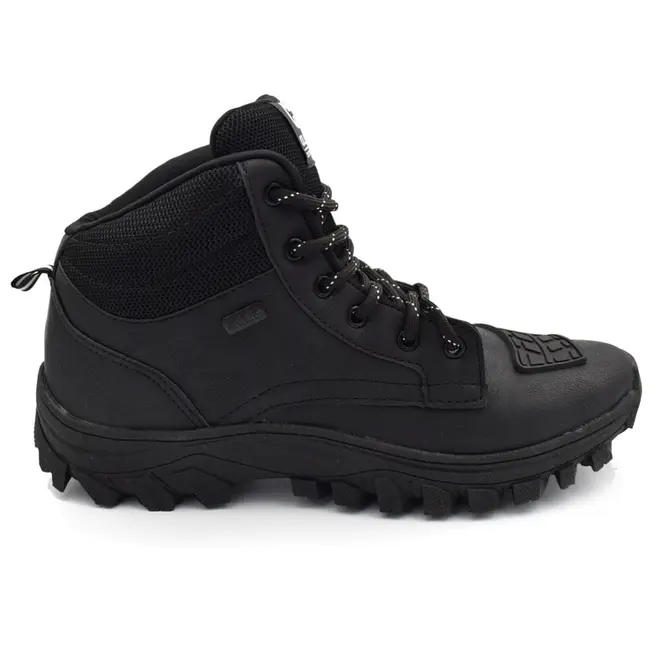 Coturno Masculino Ollie Montreal Preto MONTREAL