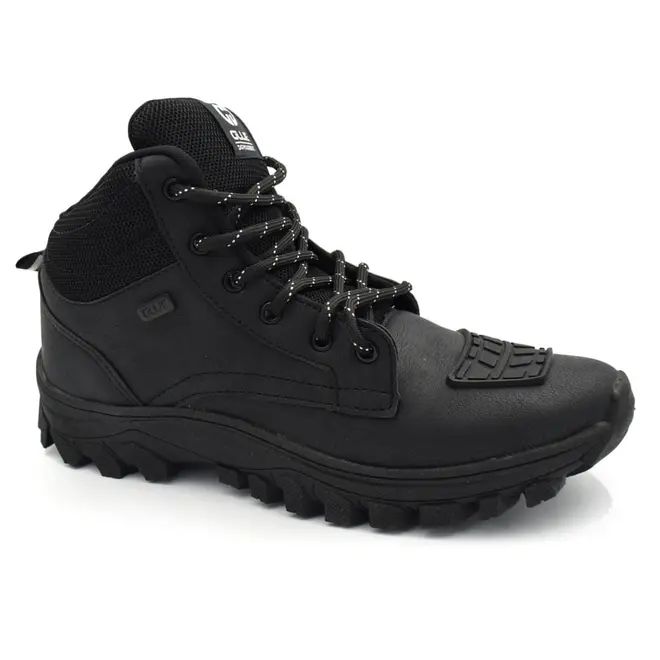 Coturno Masculino Ollie Montreal Preto MONTREAL