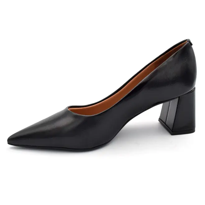Scarpin de Salto Bloco Feminino Vizzano Preto 1475.100.31310