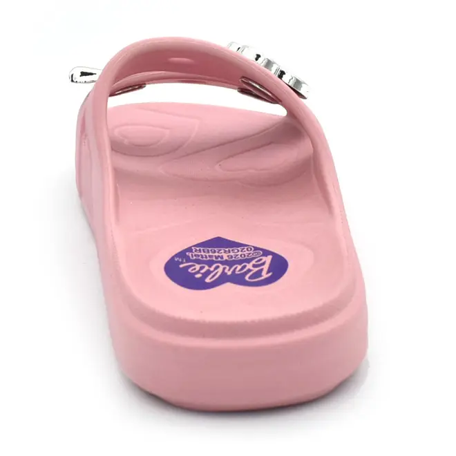Chinelo de Menina Grendene Barbie Switch Rosa 23490