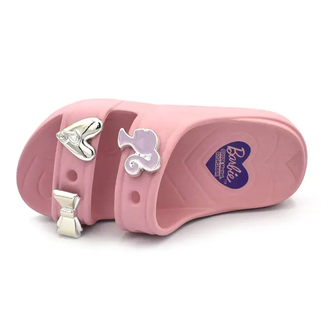 Chinelo de Menina Grendene Barbie Switch Rosa 23490