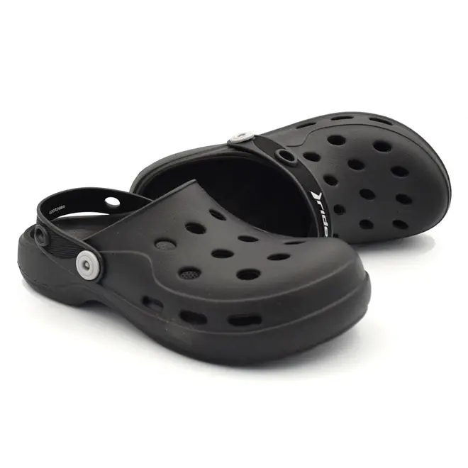 Babuche Infantil Rider Puff Preto 12649