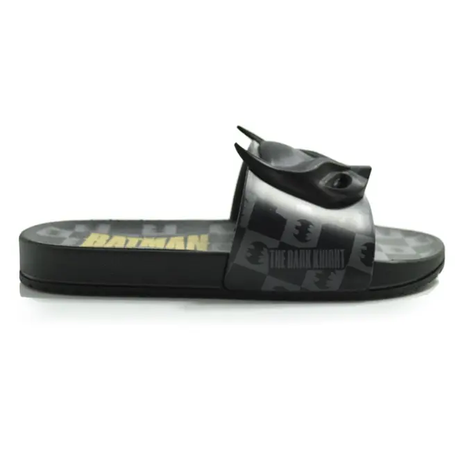 Chinelo Slide Infantil Masculino Grendene Preto 23033