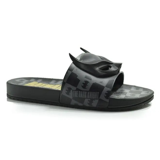 Chinelo Slide Infantil Masculino Grendene Preto 23033